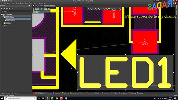 10. Arrange Component and Route and Change Width and Change Layer And Jumper by Via Altium Designer