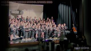 High Hopes - Panic at the Disco - Bayside Middle School Choirs Spring Sing 2026