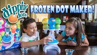 HOW TO MAKE DIPPIN' DOTS AT HOME with the FROZEN DOT MAKER!!!  Flashback Week #5