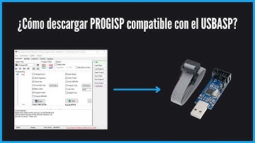 ¿Cómo descargar PROGISP compatible con el USBASP?