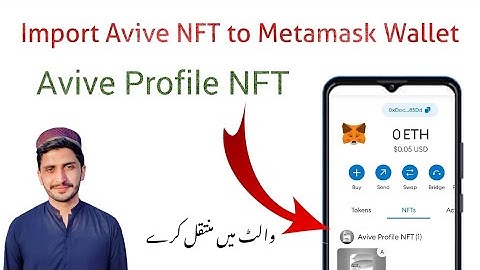 How To Import Avive Profile Nft To Metamask / Transfer To MetaMask