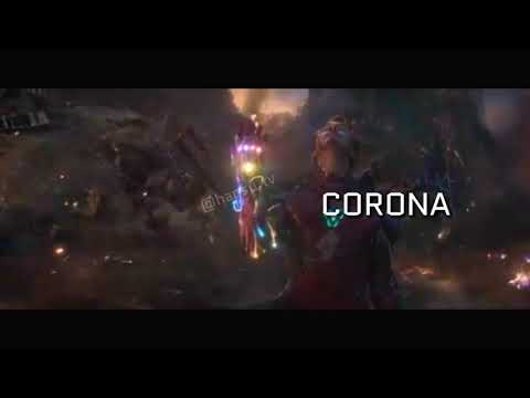 Corona virus. Funny. CORONA end Game . Avengers Ende Game . World is Dead. #EvdeKal