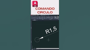 AUTOCAD COMANDO CIRCULO #erickservandoarq #autocad #arquitectura