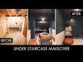 UNDER STAIRCASE MAKEOVER | Our tiny playroom under the stairs!