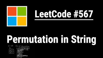 Permutation in String - LeetCode #567 with python programming