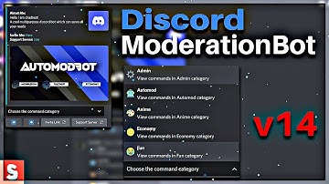 How To Make Discotd AutoMod In v14 | Prefix and Slash