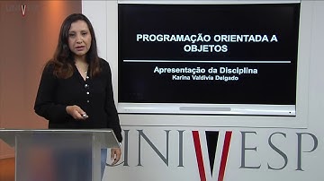 Programação Orientada a Objetos – Apresentação da disciplina