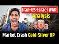 Iran War Begins: Israel & US Strike — Oil, Gold & Market Crash Explained | @bbatrade