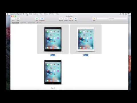 Apple Configurator 2 - How to Make And add a WiFi Profile To Supervised Devices