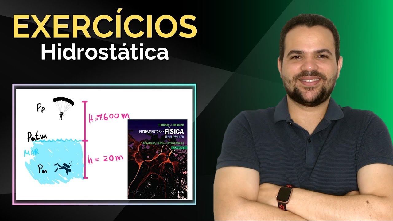Massa Específica e Pressão dos Fluidos - Resolução de Exercícios - Parte 2
