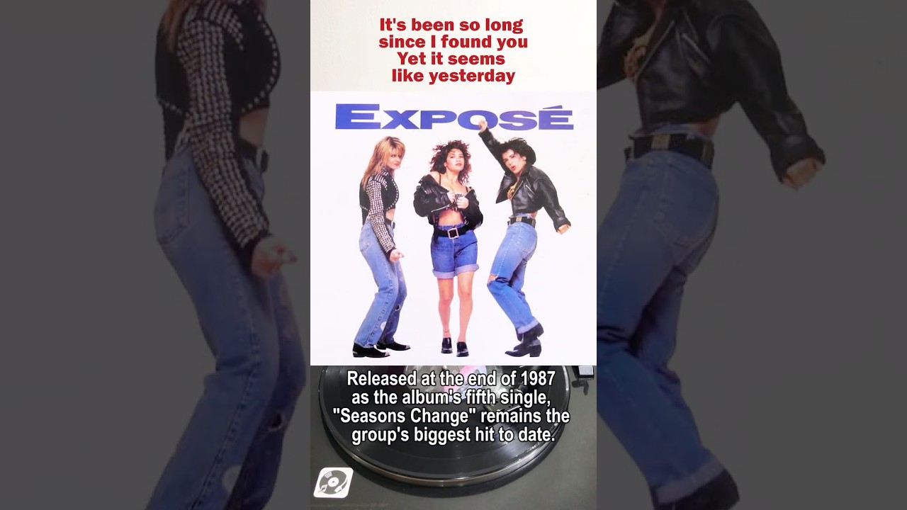 Watch 🥺 Expose - Seasons Change (1987) #80smusic #vintage #vinyl on YouTube Watch 🥺 Expose - Seasons Change (1987) #80smusic #vintage #vinyl on YouTube