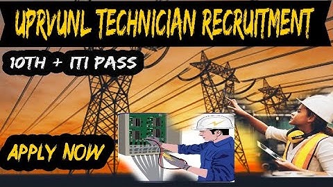 UPRVUNL TECHNICIAN GRADE 2 RECRUITMENT 2022 #UPRVUNL #uprvunltg2 #uprvunl2022
