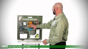 Video Guide to Types of Condensate Pumps for Ductless Mini-Split Systems - Younits.com [HD]
