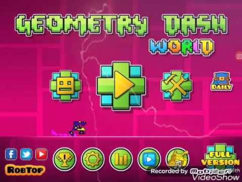 Как открыть секретный уровень в Geometry Dash World