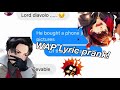 [Obey me! Lyric prank] WAP//MC  READ DESCRIPTION