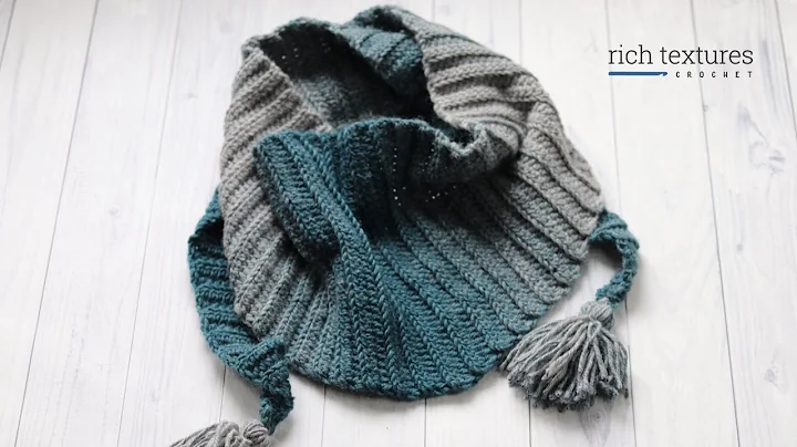 Elegant Winter Scarf Crochet Pattern