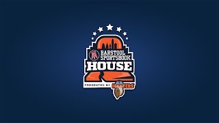 Live from the #BarstoolSportsbook house presented by @hooters for Monday Night Footbal