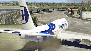 Boeing 747 Runway Overrun Emergency Landing| X-plane 11