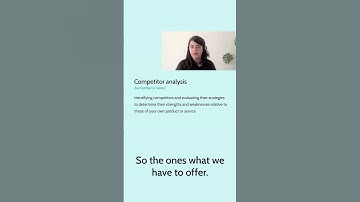 What it competitor analysis? 🕵
