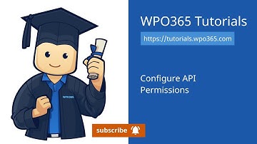 WPO365 | Configure API permissions