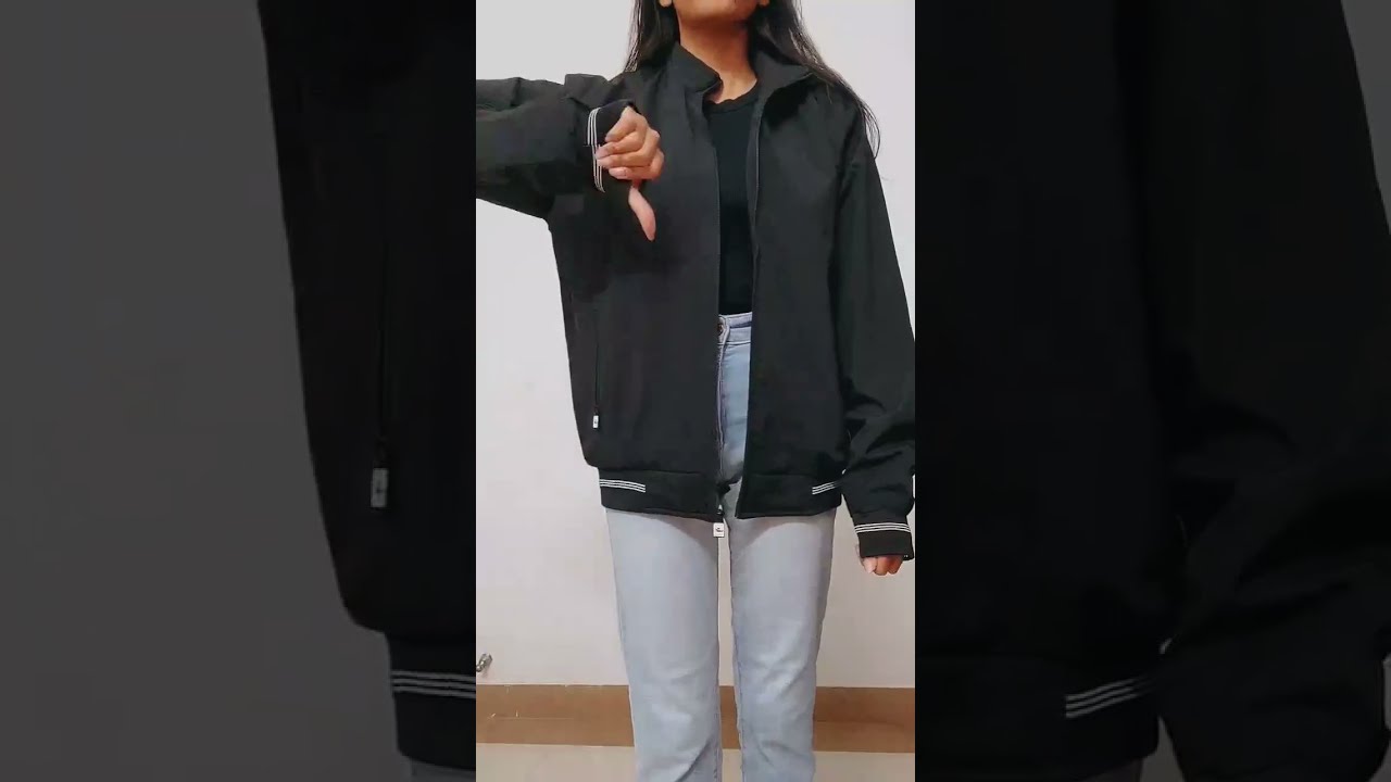 Hack to style Oversized Jacket #fashionblogger #outfitideas #stylinghacks #youtubeshorts #ytshorts