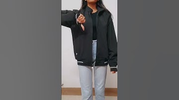 Thumbnail of Hack to style Oversized Jacket #fashionblogger #outfitideas #stylinghacks #youtubeshorts #ytshorts