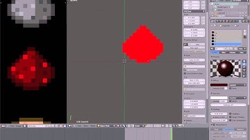 Minecraft Blender: Redstone Dust Timelapse