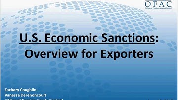 3. OFAC Overview