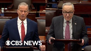 Thune Says People Are Suffering Because Of Shutdown Schumer Raises Health Care Cost Concerns