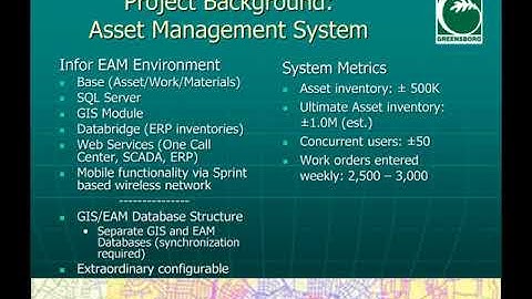 Geographic Information Systems and Infor’s Enterprise Asset Management EAM
