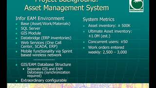 Geographic Information Systems and Infor’s Enterprise Asset Management EAM