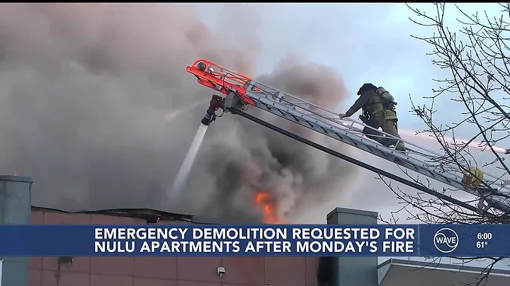 Emergency demolition requested for 310 @ NuLu apartments after destructive fire