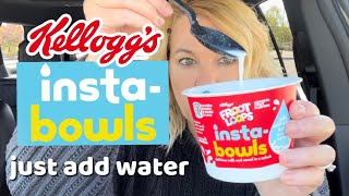 Kellogg’s insta-bowls Review - Just add water