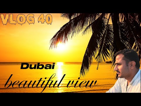 Dubai Al mamzar beach walk Dubai✓Vlog40