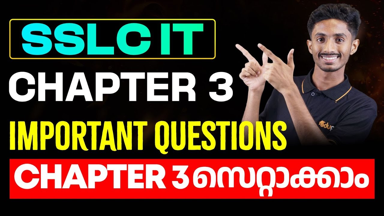 SSLC IT THEORY | Chapter 3 | Computer Languages | Important Questions ...