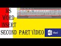 MS Word Insert Menu Part 2 Video /////// #trending #popular_video #digitalindiastar