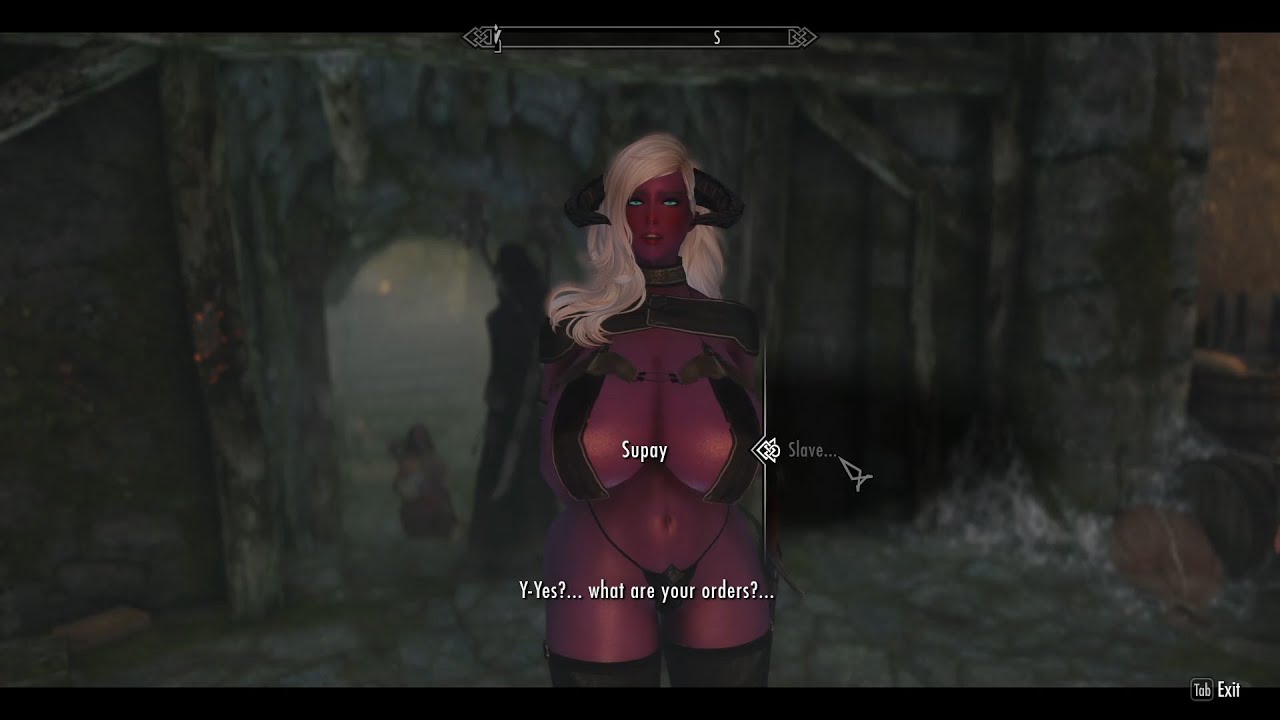 The Harem Scroll of Supay: Summon Daedric Wench - Buxom Wench Yuriana Mod