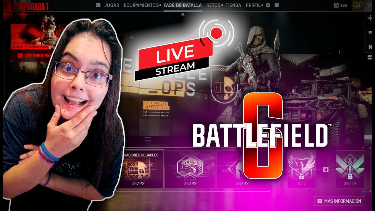 🔴 BATTLEFIELD 6 en DIRECTO 🔴 | HACIENDO RETOS SEMANALES | sCorpGAMER  