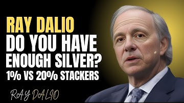 DO TOP 1% / 5% / 20% SILVER STACKERS HAVE ENOUGH TO RETIRE THIS IS WHAT THE NUMBERS SAY:BY RAY DALIO