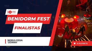 Nebulossa - ZORRA (Primera finalista) - #Benidorm Fest 2024 | #benidorm2024 #musicfest #benidormfest