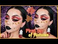 FIRST DAY OF AUTUMN Jack-O-Leaves Tutorial | Sydney Nicole