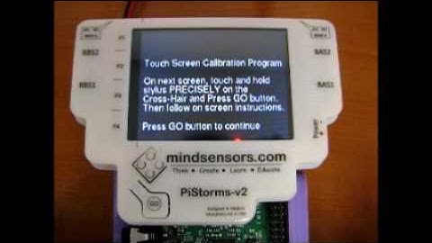 PiStorms Calibration Video