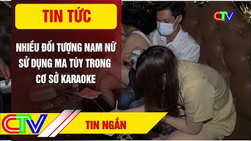 SỬ DỤNG MA TÚY TRONG CƠ SỞ KARAOKE, NHIỀU ĐỐI TƯỢNG NAM NỮ BỊ PHÁT HIỆN.