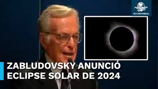 Así fue como Jacobo Zabludovsky anunció el Eclipse Solar 2024 en 1991