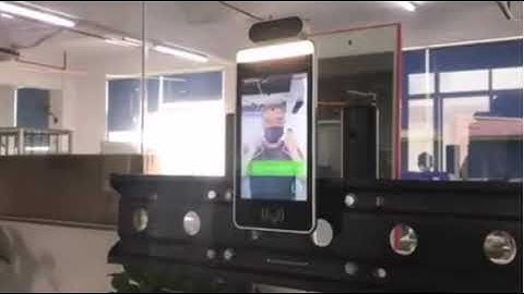 Body Temperature Kiosk with Facial Recognition