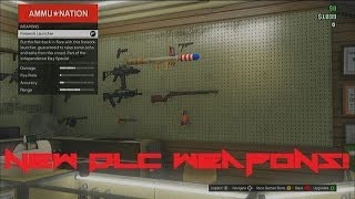 GTA V - independence Day DLC Weapons!
