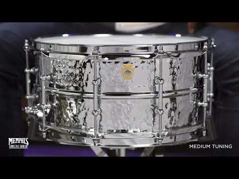 Ludwig 14x6.5 Supraphonic Hammered Snare Drum with Tube Lugs (LM402KT)