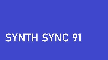Synth Sync 91, Arthur Helmut, Moog DFAM, Moog Subharmonicon, Behringer Odyssey