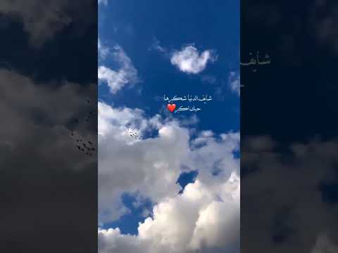 شايف الدنيا شكبرها يوكن حبك اكبر
