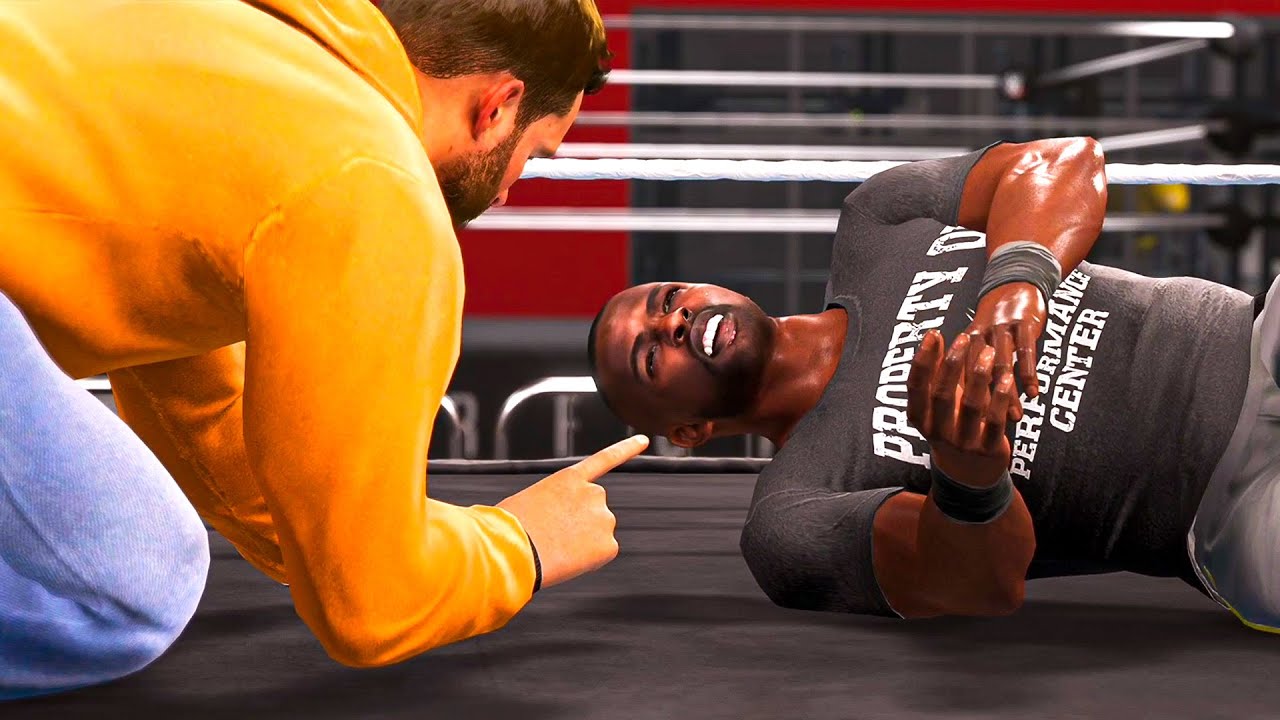 WWE 2K22 MyRISE - I Got ATTACKED While Training!